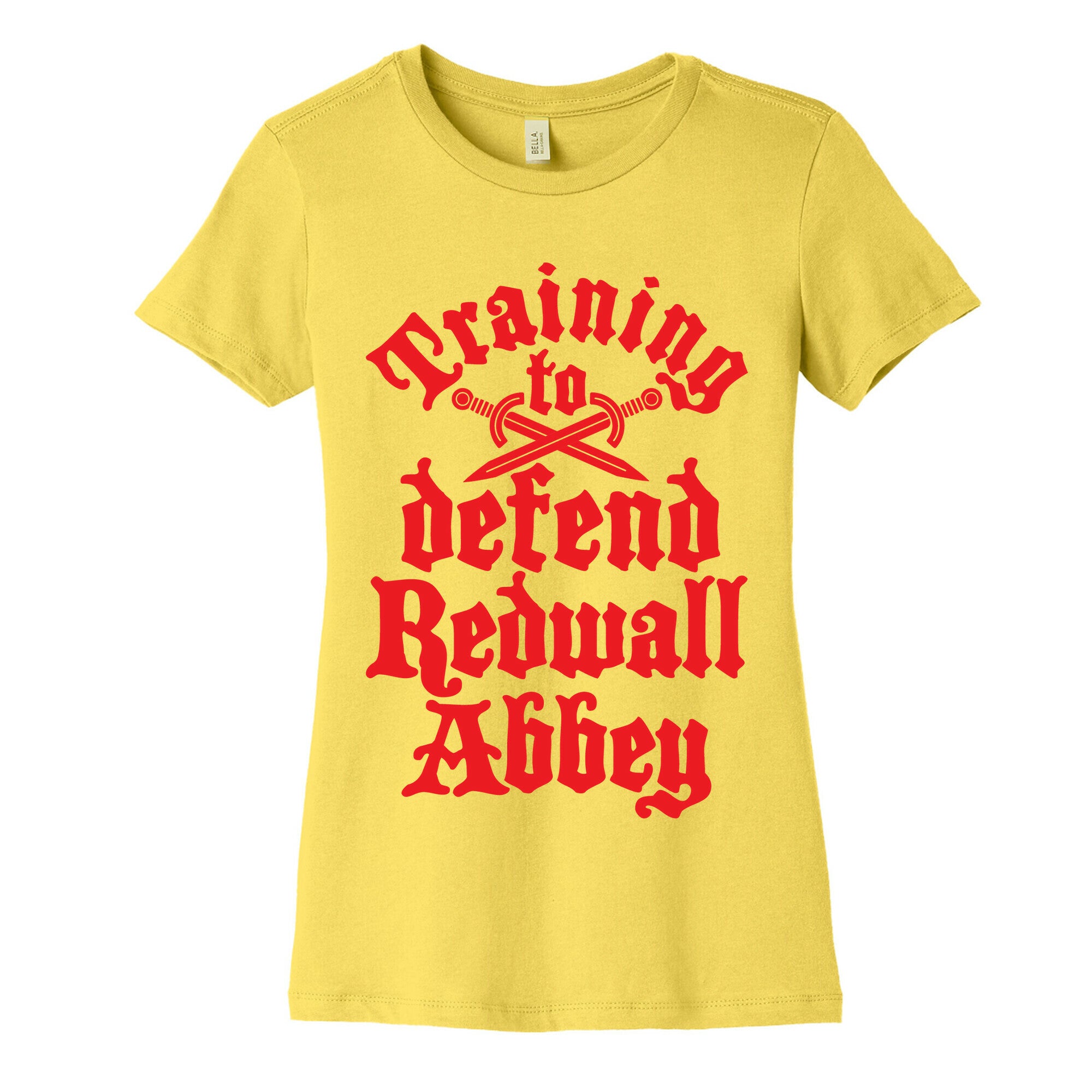 Training To Defend Redwall Abbey Women's Cotton Tee